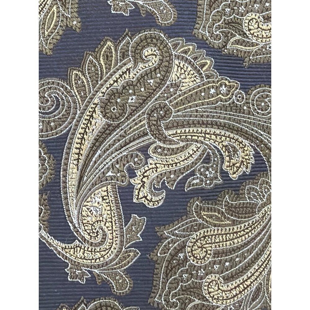 Jos. A. Bank Men’s Blue Paisley Silk Necktie <3